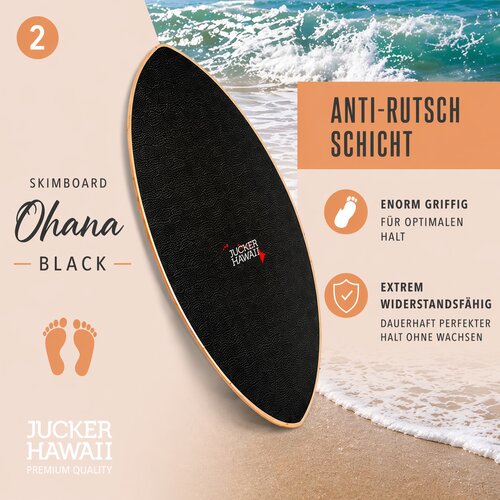 Skimboard OHANA BLACK Gebraucht A+