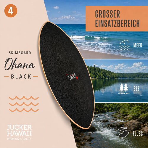 Skimboard OHANA BLACK Gebraucht A+