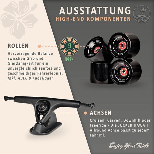 JUCKER HAWAII Longboard HOKU V2 Flex 1