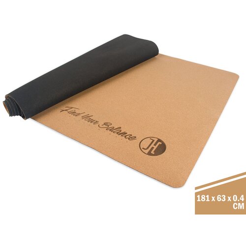 Balanceboard & Yoga Matte Kork 0,4cm