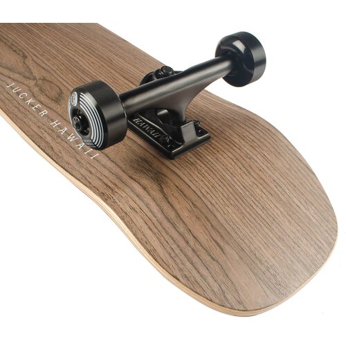 JUCKER HAWAII Skateboard NUHA Complete Black 8.25