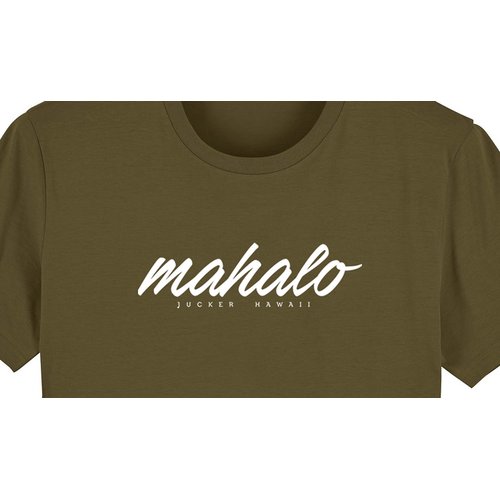 JUCKER HAWAII T-Shirt - MAHALO British Khaki