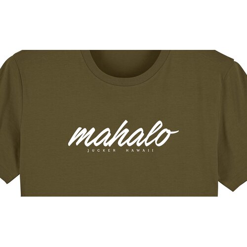 JUCKER HAWAII T-Shirt - MAHALO  Khaki