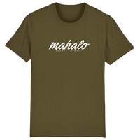 JUCKER HAWAII T-Shirt - MAHALO  Khaki