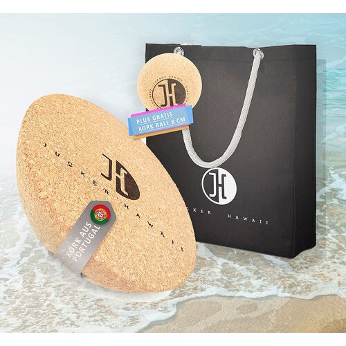Korkhalbkugel f�r alle Balance Boards - Plank Ball (inkl. Kork Ball 8 CM)