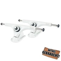 Longboard Achsen Set PRECISION ONE Wei� Gebraucht A
