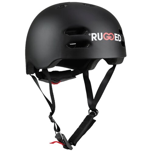 RUGGED Helm schwarz