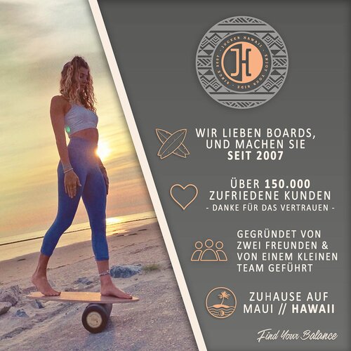*Deal of the Year* Balance Board Set Ocean Rocker Bamboo*
