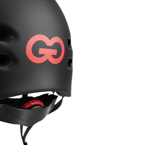 RUGGED Helm schwarz S: 53-55cm