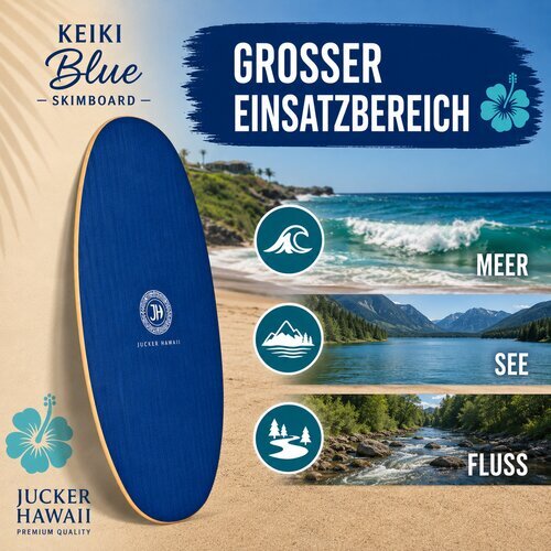 Skimboard KEIKI BLUE Gebraucht A