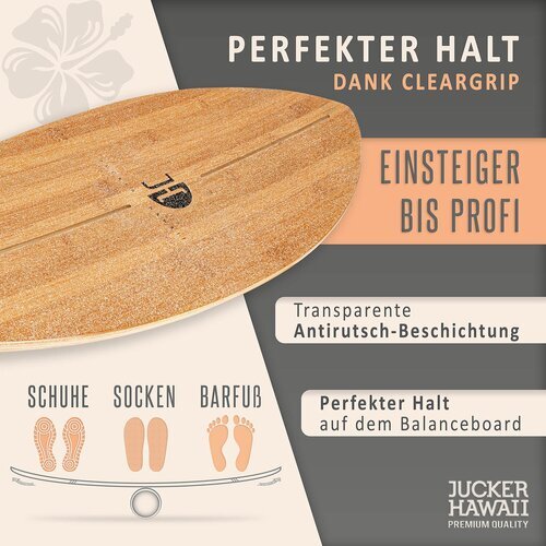 Balanceboard Ocean Rocker Bamboo Gebraucht A