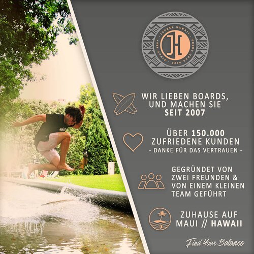 Skimboard HPL Aloha Pro Gebraucht A