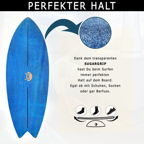 Balanceboard Ocean Rocker Blue Gebraucht B