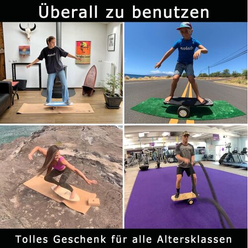 Balanceboard Ocean Rocker Blue Gebraucht B