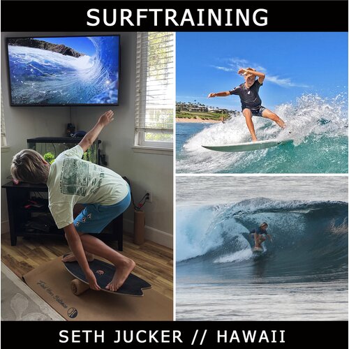 Balanceboard Ocean Rocker Blue Gebraucht B