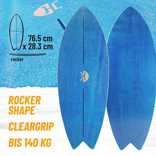 Balanceboard Ocean Rocker Blue Gebraucht B
