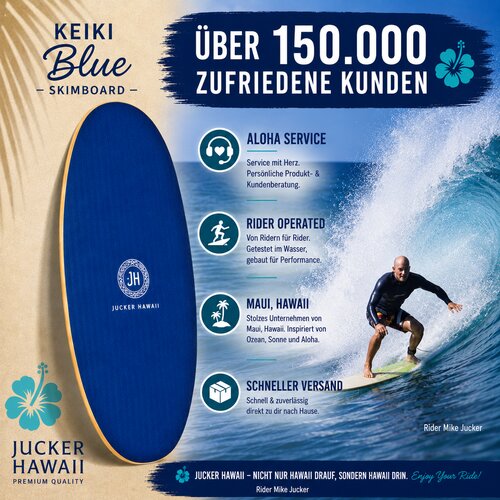 Skimboard KEIKI BLUE Gebraucht B