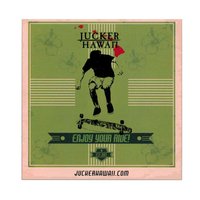 JUCKER HAWAII STICKER Kickflip