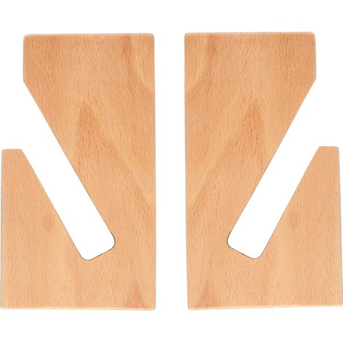 Longboard / Skateboard / Balanceboard / Snowboard / Wakeboard Wandhalterung Set WOOD BLOCK