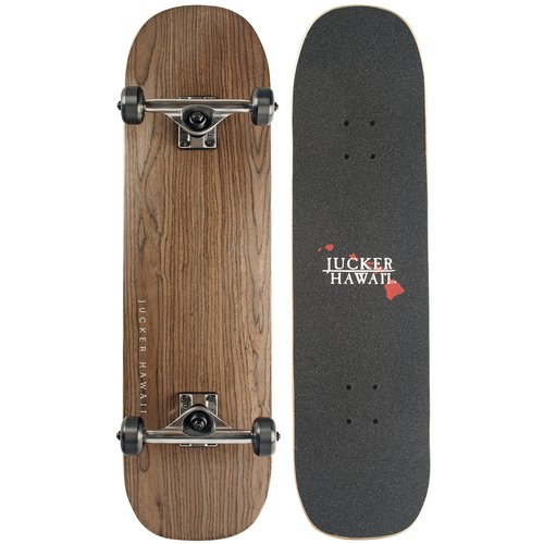 JUCKER HAWAII Skateboard NUHA 8.5 Silver Complete