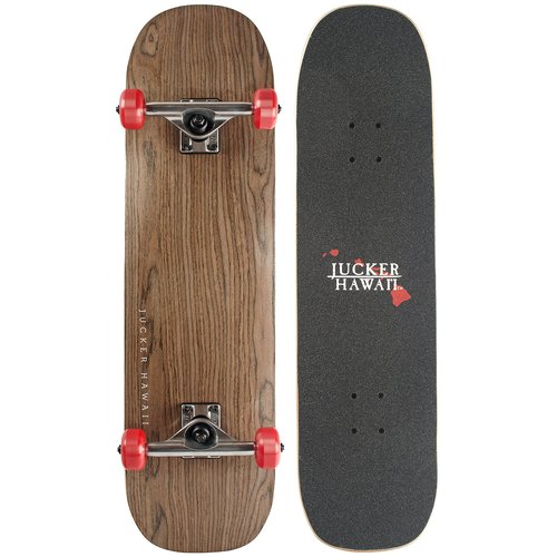 JUCKER HAWAII Skateboard NUHA 8.5 Silver Complete