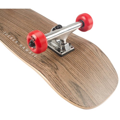 JUCKER HAWAII Skateboard NUHA 8.5 Silver Complete